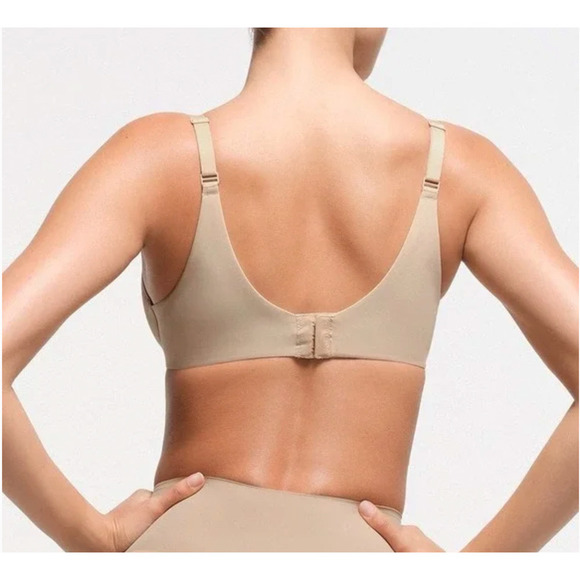 NEW Skims Women's 32D Smoothing Intimates Full Coverage Lightly Lined Bra Clay - Picture 2 of 10